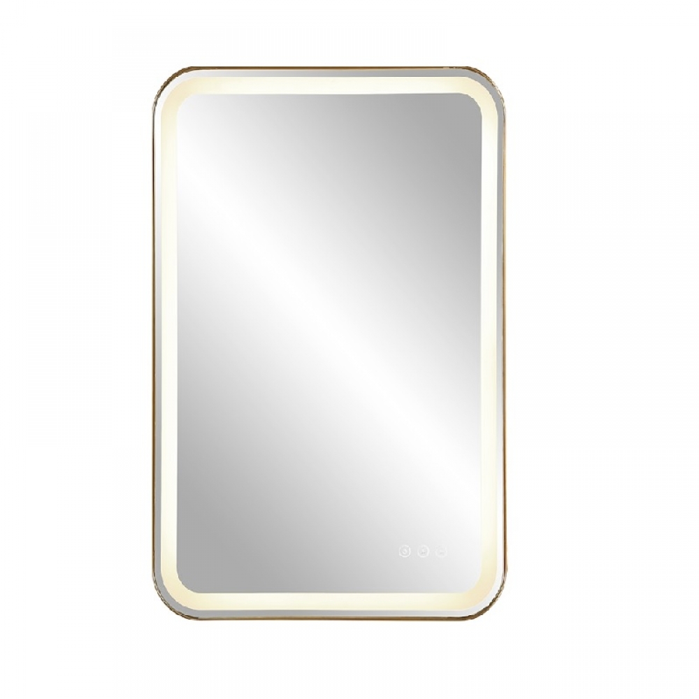 ENE-RC24- Backlit Square LED Mirror with Energy-Efficient Lighting