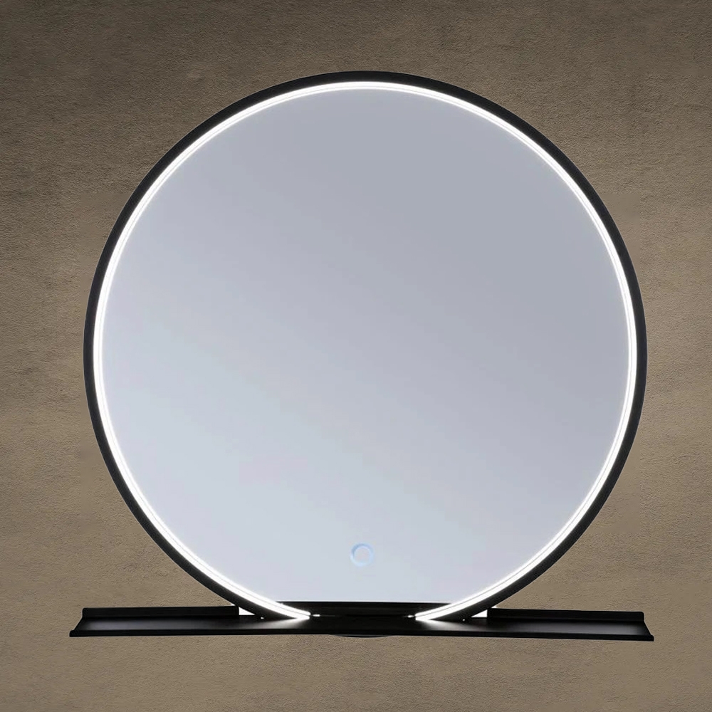 ENE-SF39 -Platform LED Mirror with Storage for Luxury Hotels