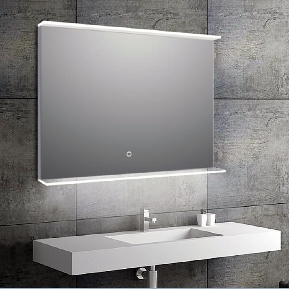 ENE-SF12 -Bathroom LED Mirror with Integrated Shelf