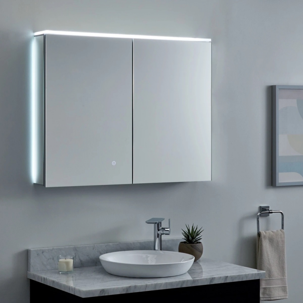 ENE-S-MC27 -LED Medicine Cabinet Mirror with Smart Sensor Control