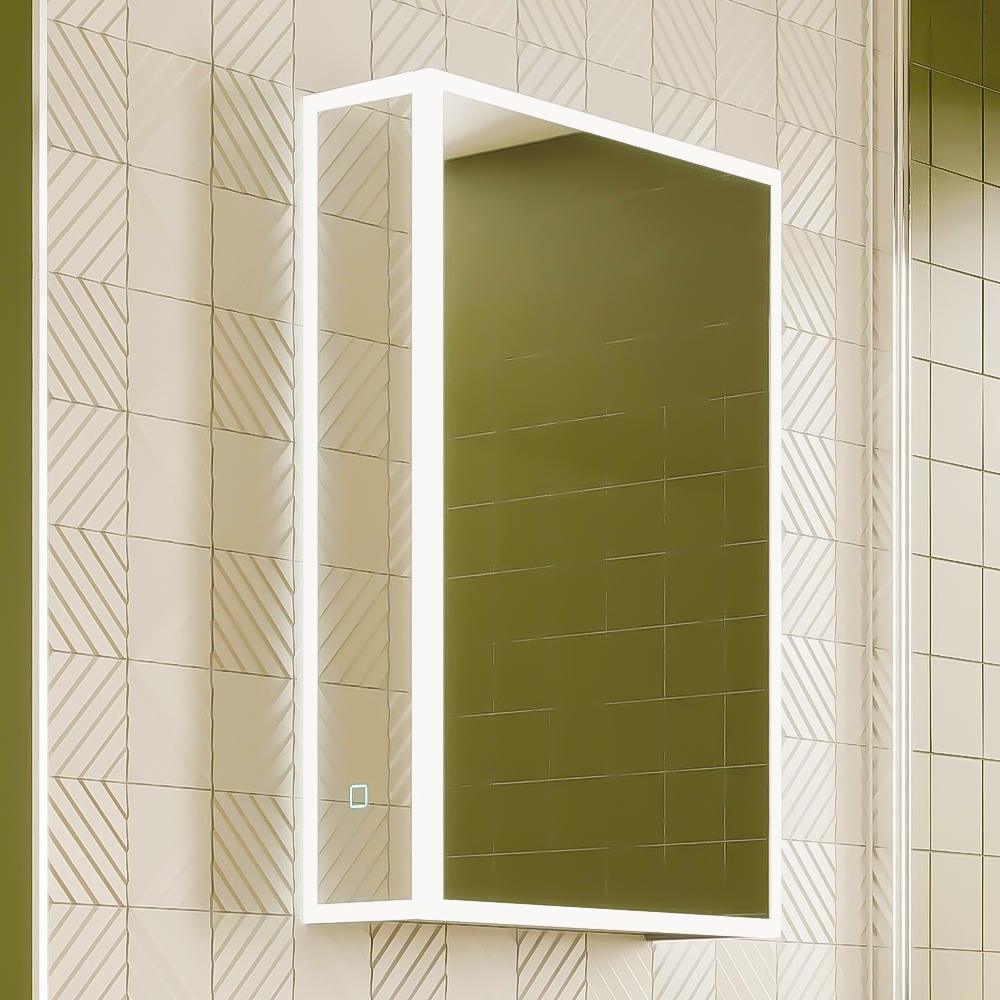 ENE-SC-39 -Luxury Special LED Cabinet Mirror with Ambient Lighting