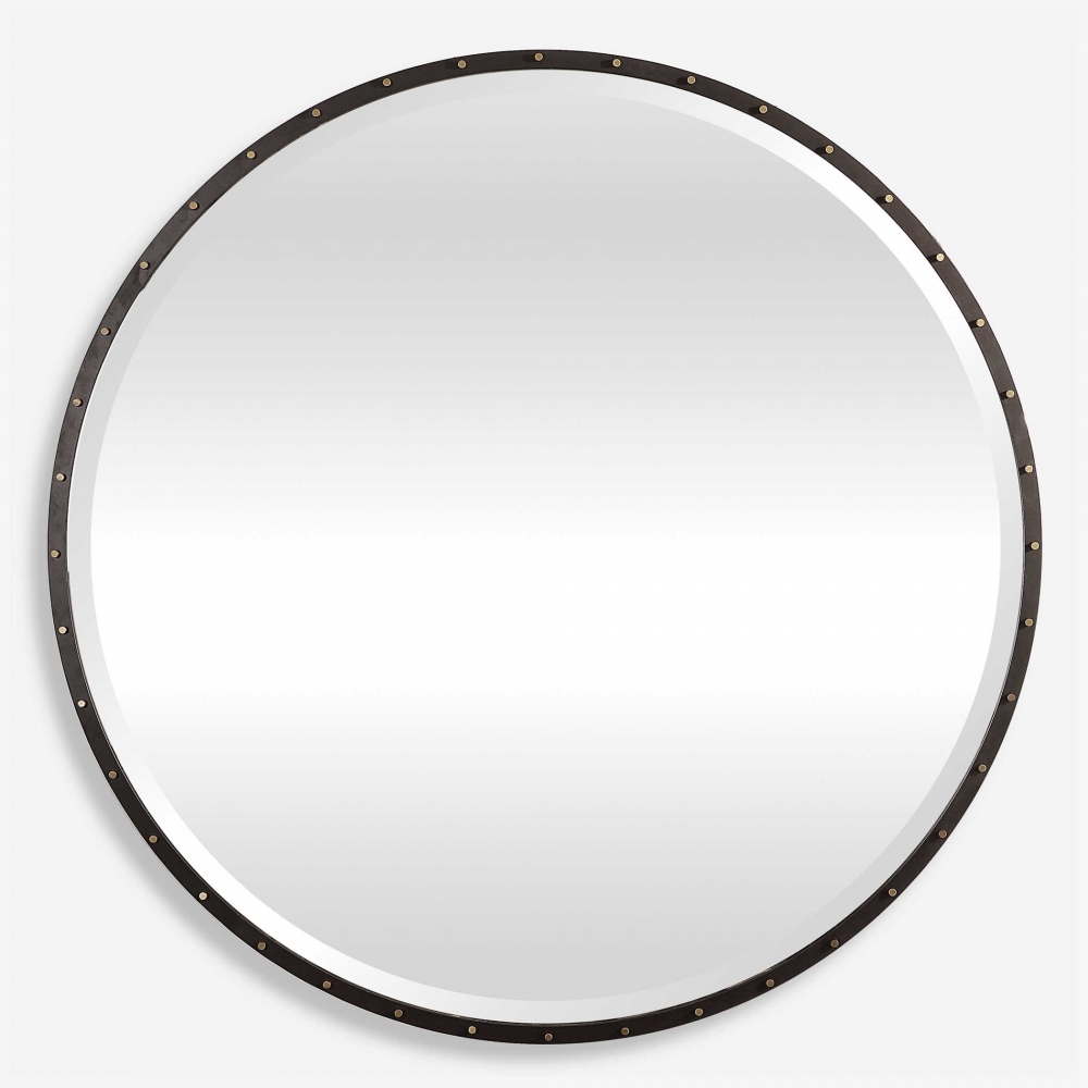 ENE-SFM013 -Round Special Framed Mirror for Salon and Spa Interiors