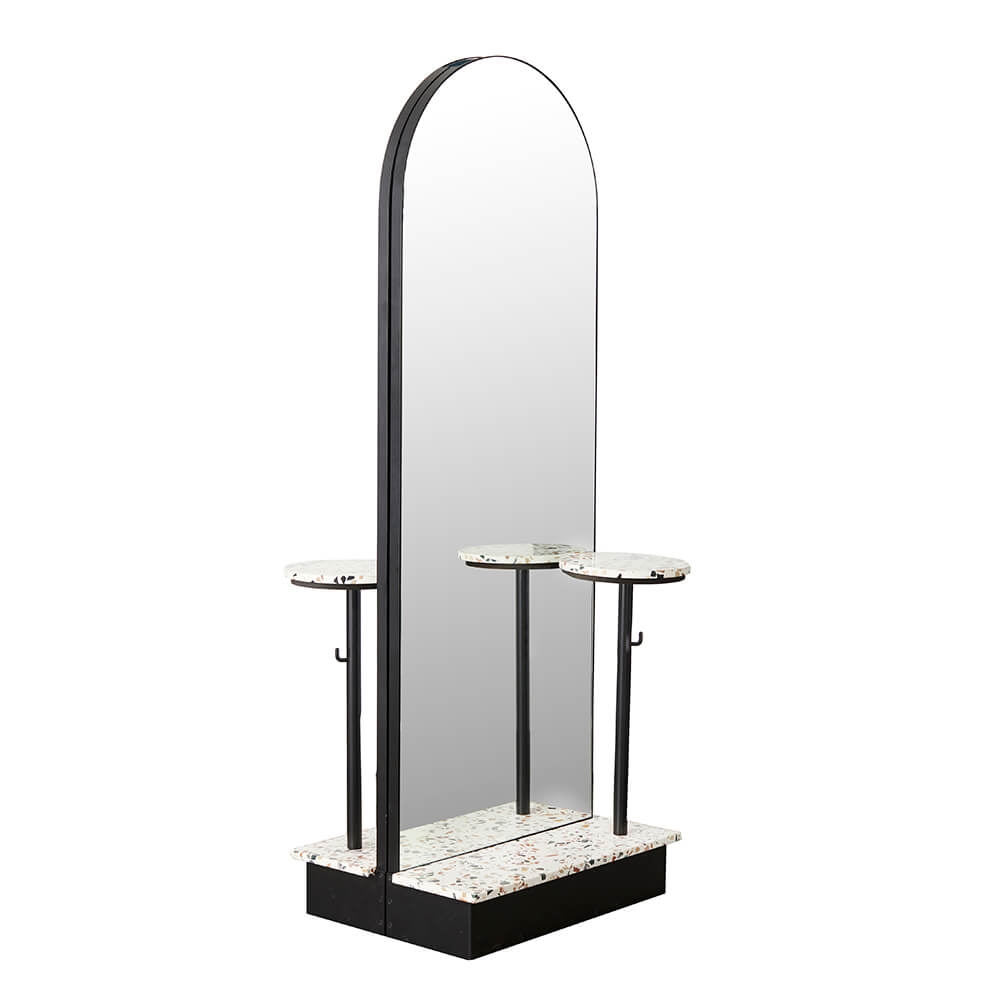 ENE-FSSM047 -Luxury Free-Standing Mirror with High-End LED Features