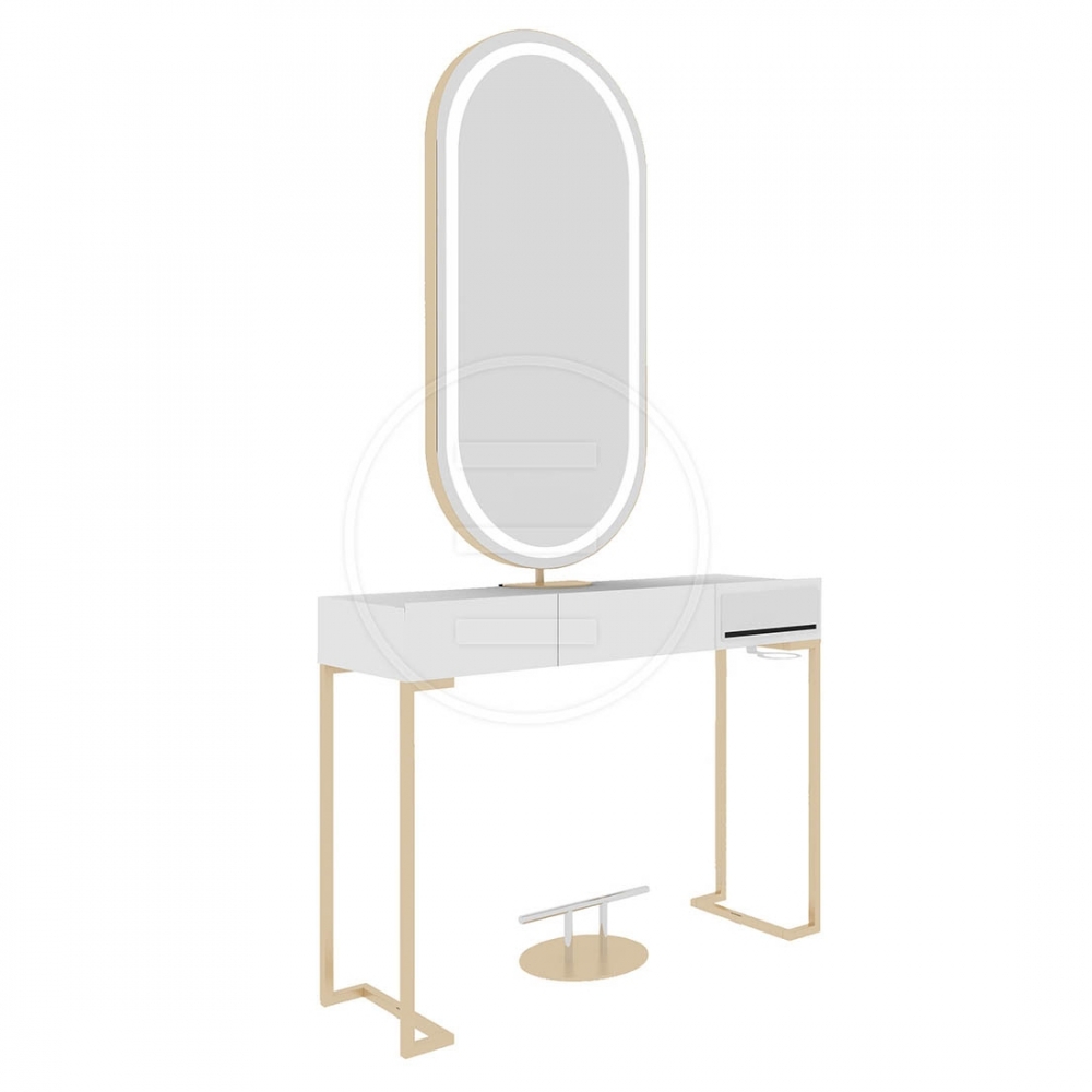 ENE-CSM031 -Luxury Countertop Mirror with Adjustable Angle for Salons