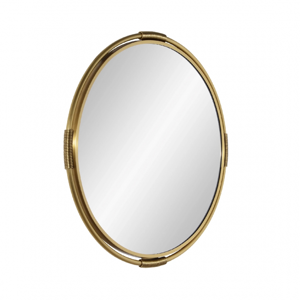 ENE-CCMD025 -Reflective Accent Mirror with Artistic Overlay