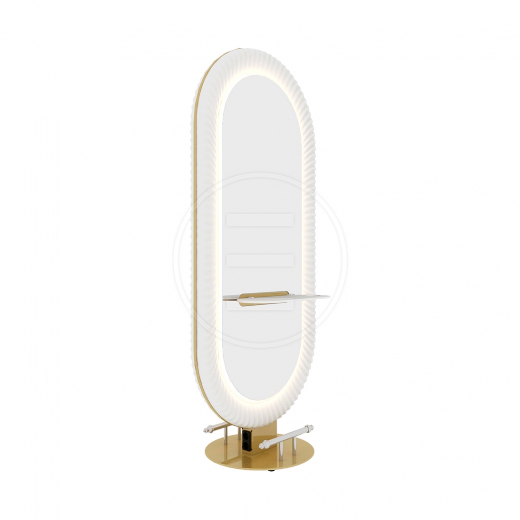 ENE-FSSM021 -Free-Standing Salon Mirror for Exclusive Hotel Suites