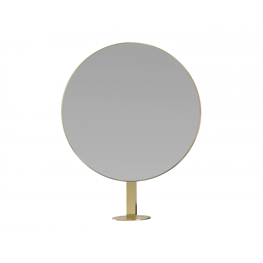 ENE-FSSM05 -Free-Standing Mirror with Built-In Storage for Beauty Salons