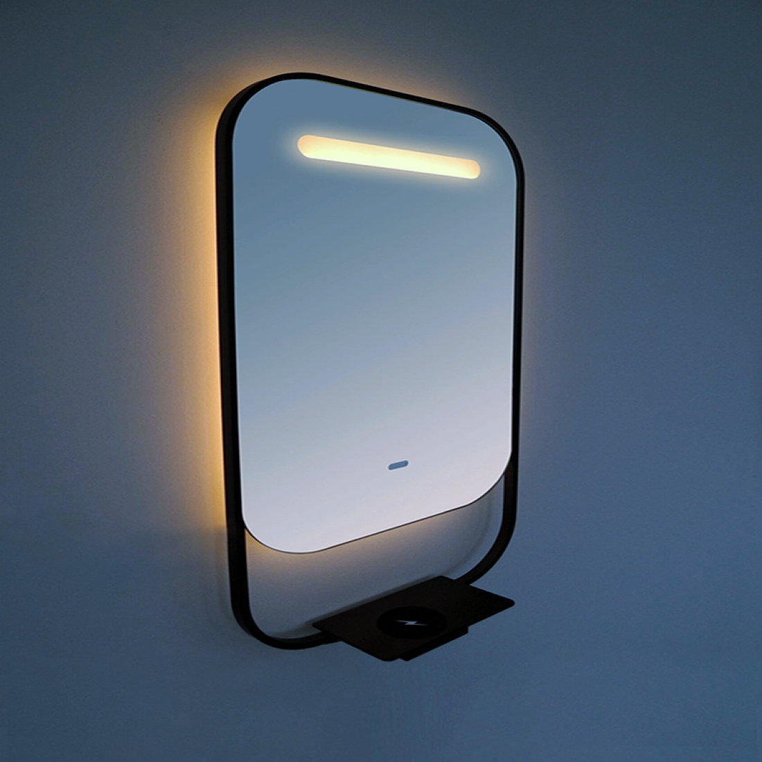 ENE-SF26-Shelf LED Mirror for Luxury Bathroom Renovations