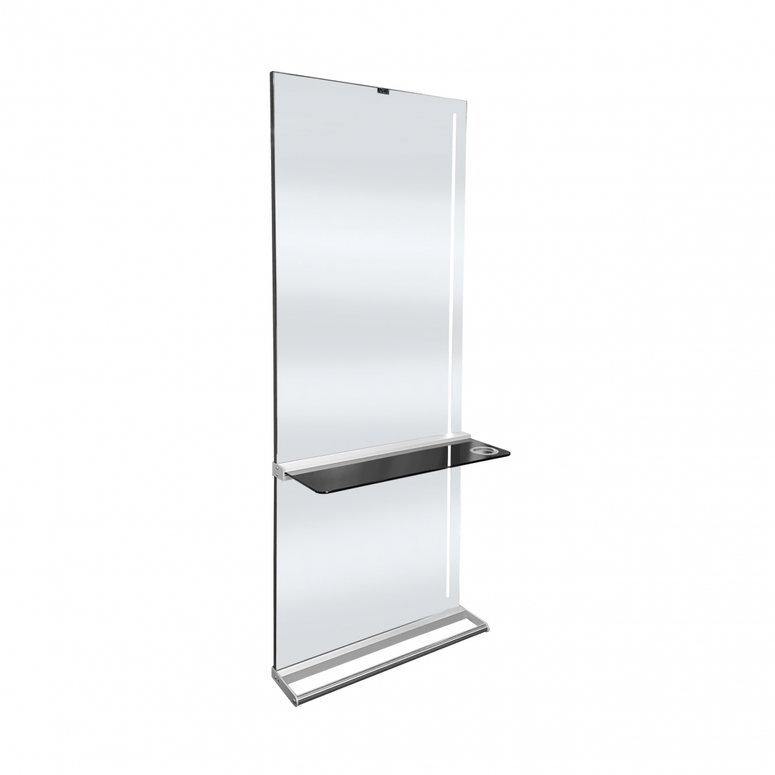 ENE-WMSM018 -Framed Wall-Mounted Salon Mirror for Beauty and Wellness Centers