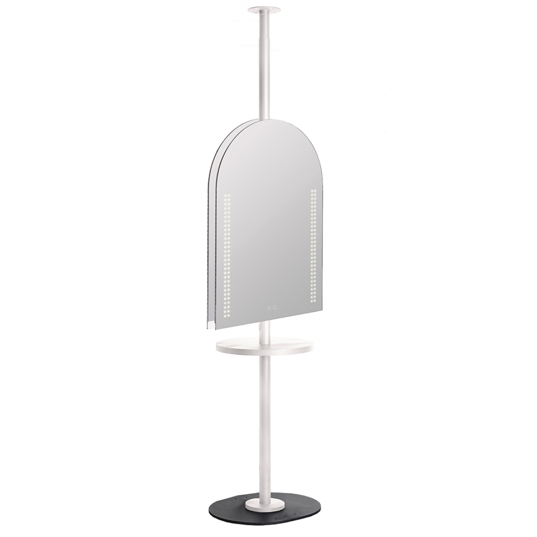 ENE-FSSM015 -Freestanding Mirror with Customizable Features for Salons