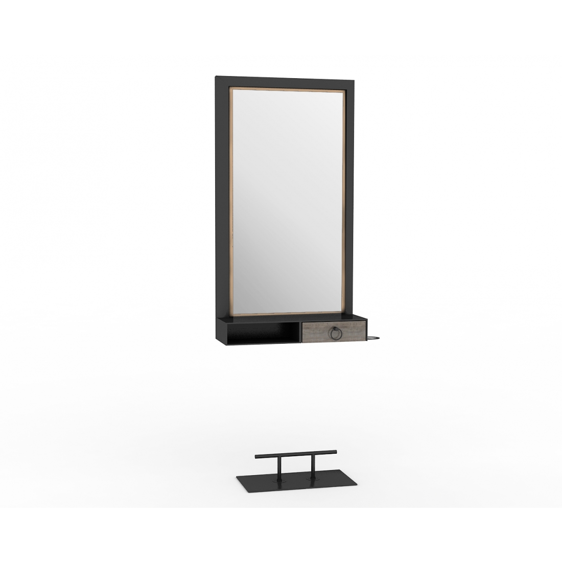 ENE-CSM03 -Multi-Functional Countertop Mirror with Dual-Sided View