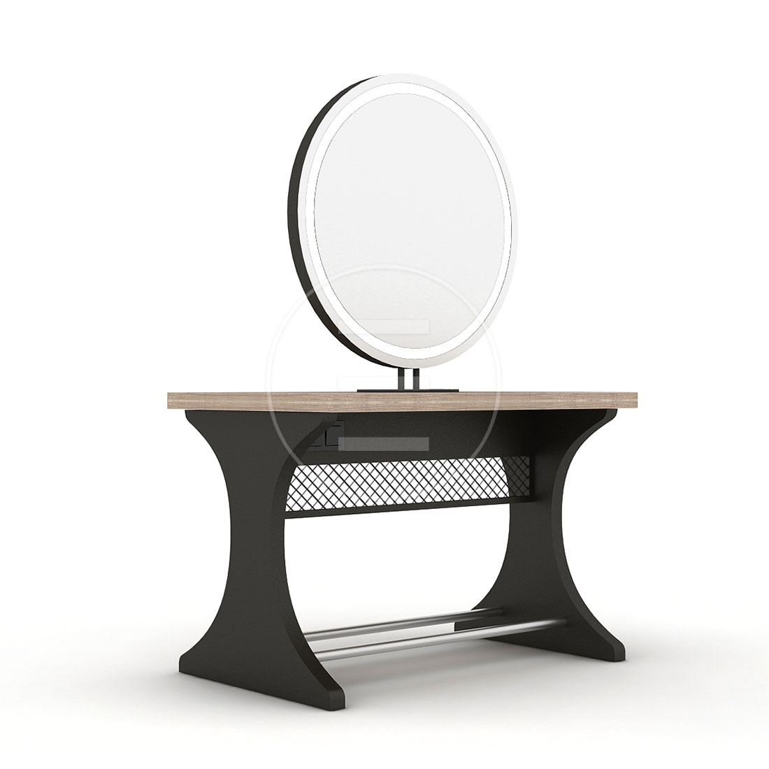 ENE-CSM033 -Stylish Countertop Mirror for Modern Beauty Studios