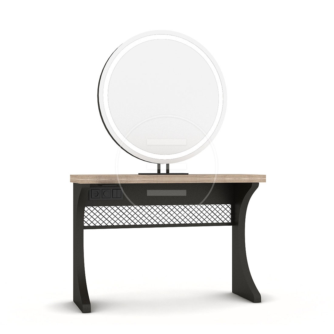 ENE-CSM037 -Luxury Countertop Mirror for High-End Salons