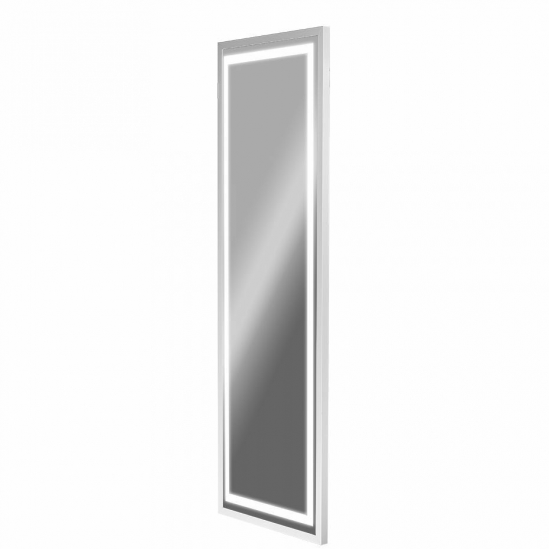 ENE-WMFL027 -Luxury LED Floor Mirror for High-End Salons