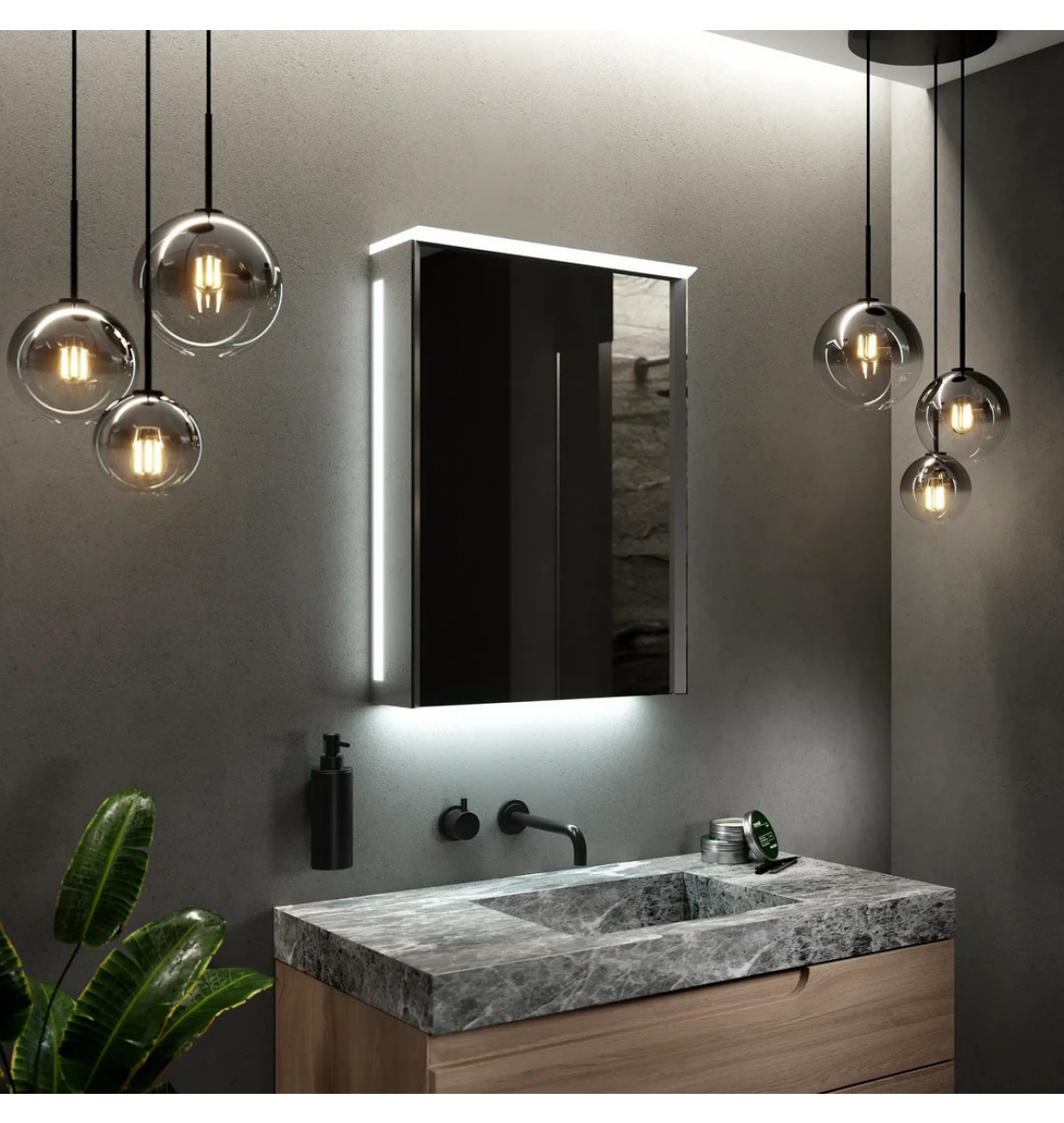 ENE-SC-30 -Special LED Cabinet Mirror with Touchless Activation