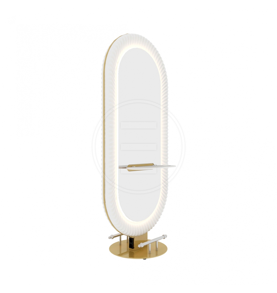 ENE-FSSM021 -Free-Standing Salon Mirror for Exclusive Hotel Suites