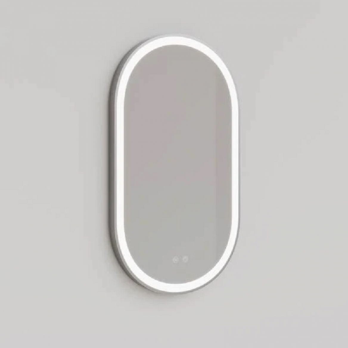 ENE-PL06 -Pill LED Mirror with Adjustable Brightness for Commercial Use