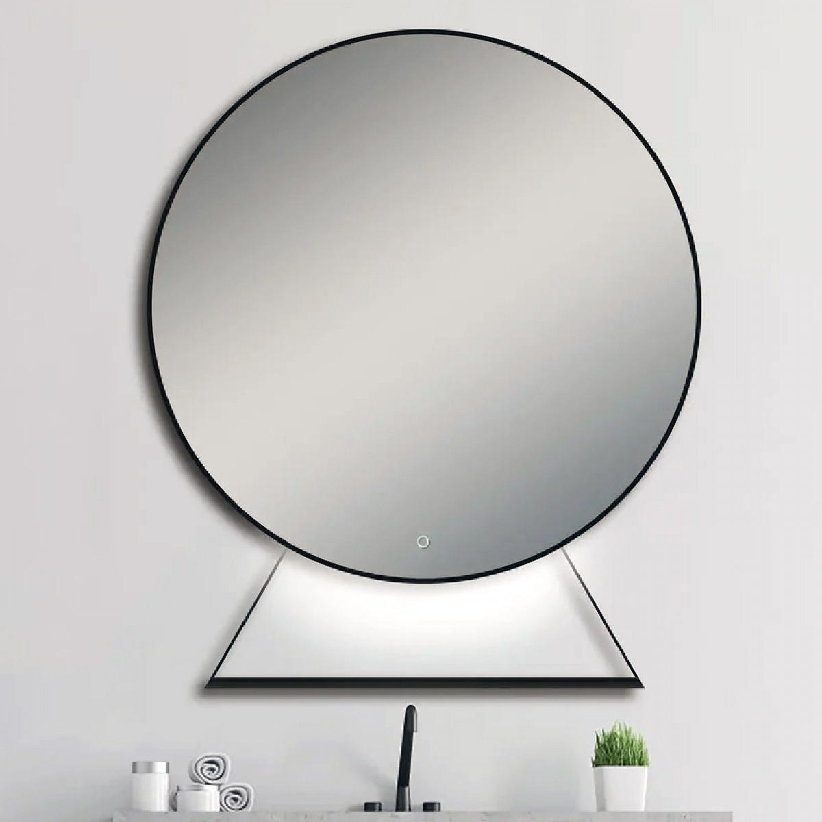 ENE-SF21 -Shelf LED Mirror Bulk Purchase for Bathrooms