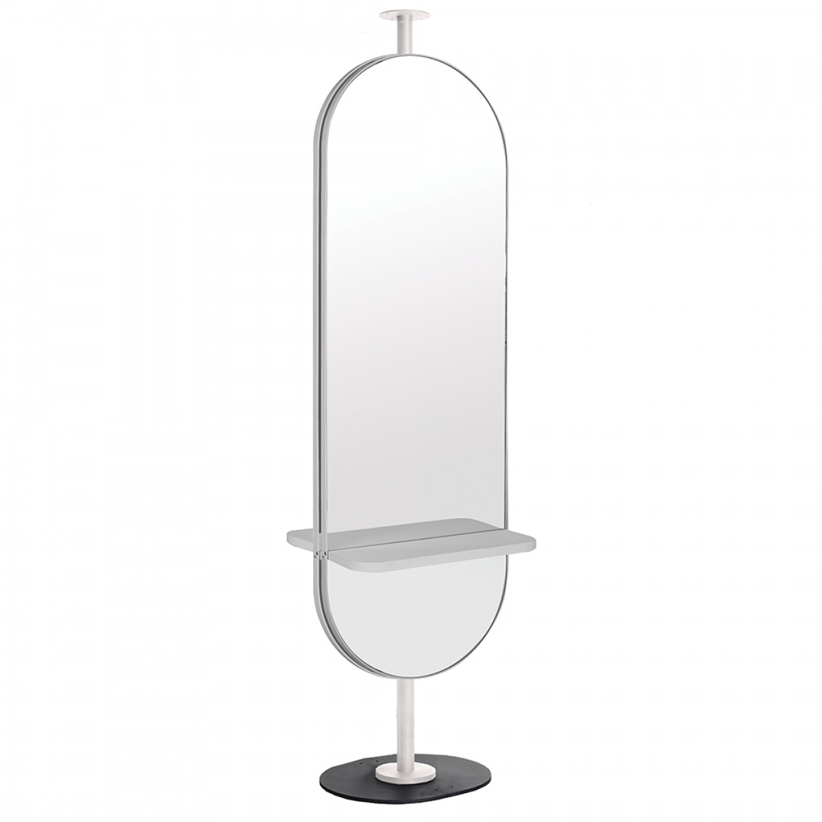 ENE-FSSM016 -Salon Mirror with LED Backlight and Free-Standing Support