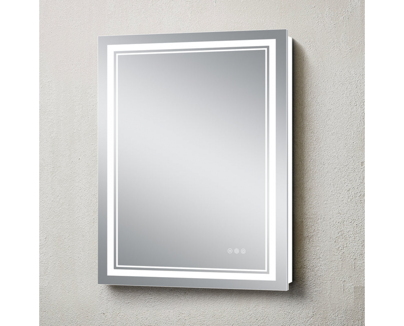 ENE-RC03 - Energy-Efficient Rectangular LED Bathroom Mirror