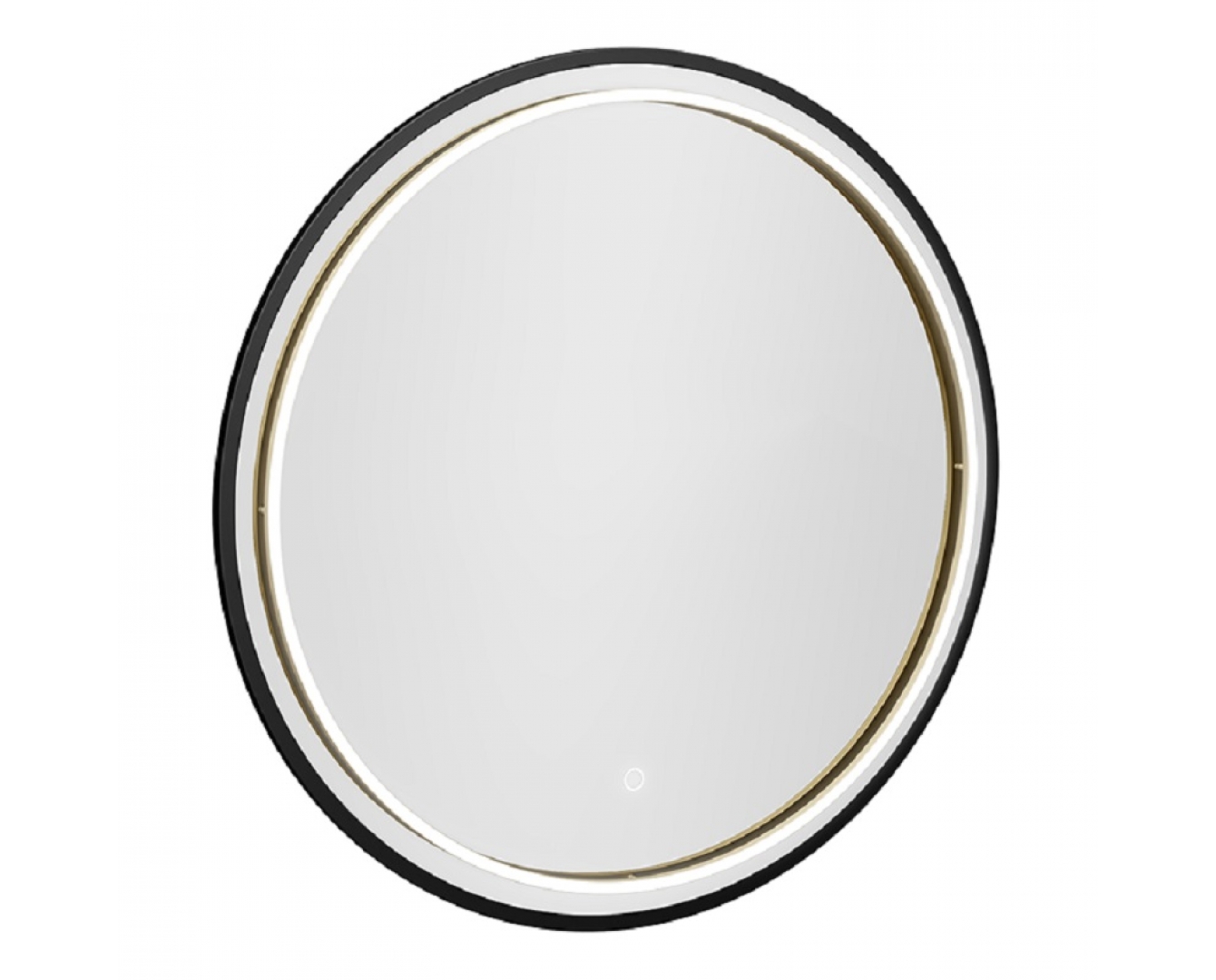 ENE-RD15 -Round LED Mirror with Touch Screen for Modern Luxury Bathrooms