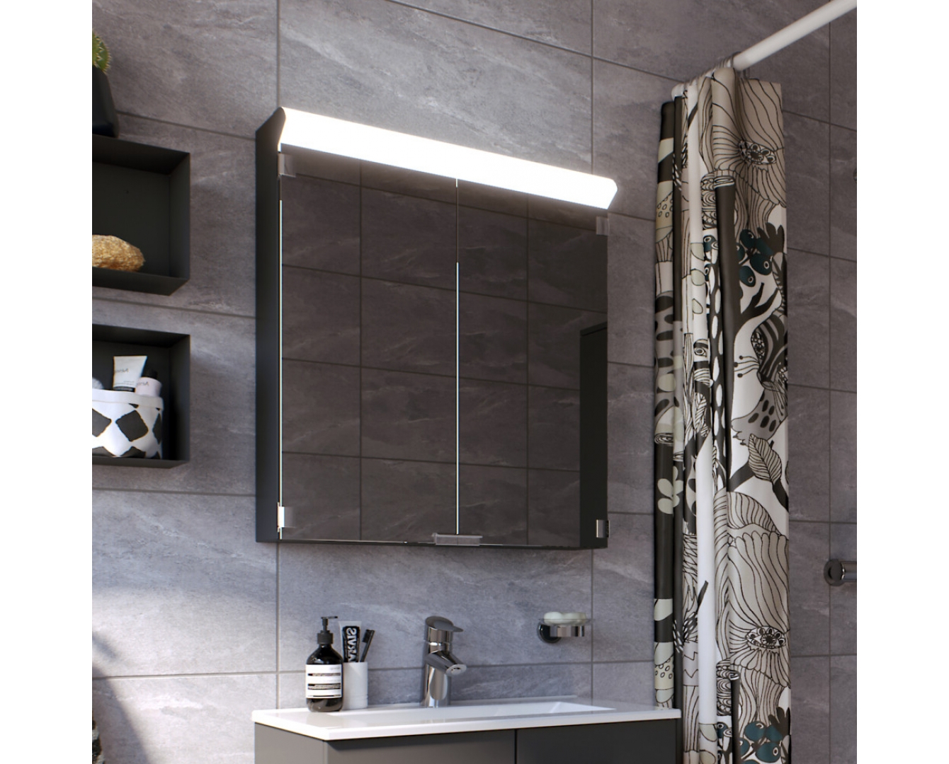 ENE-SC-17 -Special LED Cabinet Mirror for Boutique Hotels