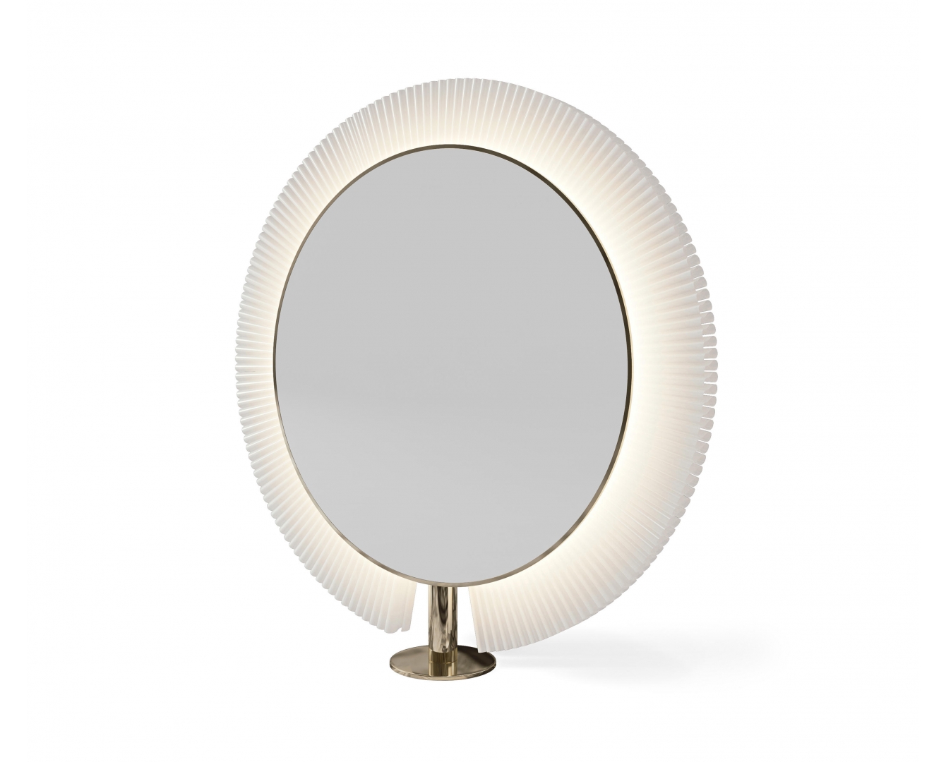 ENE-CSM012 -Space-Saving LED Countertop Mirror with Lightweight Design