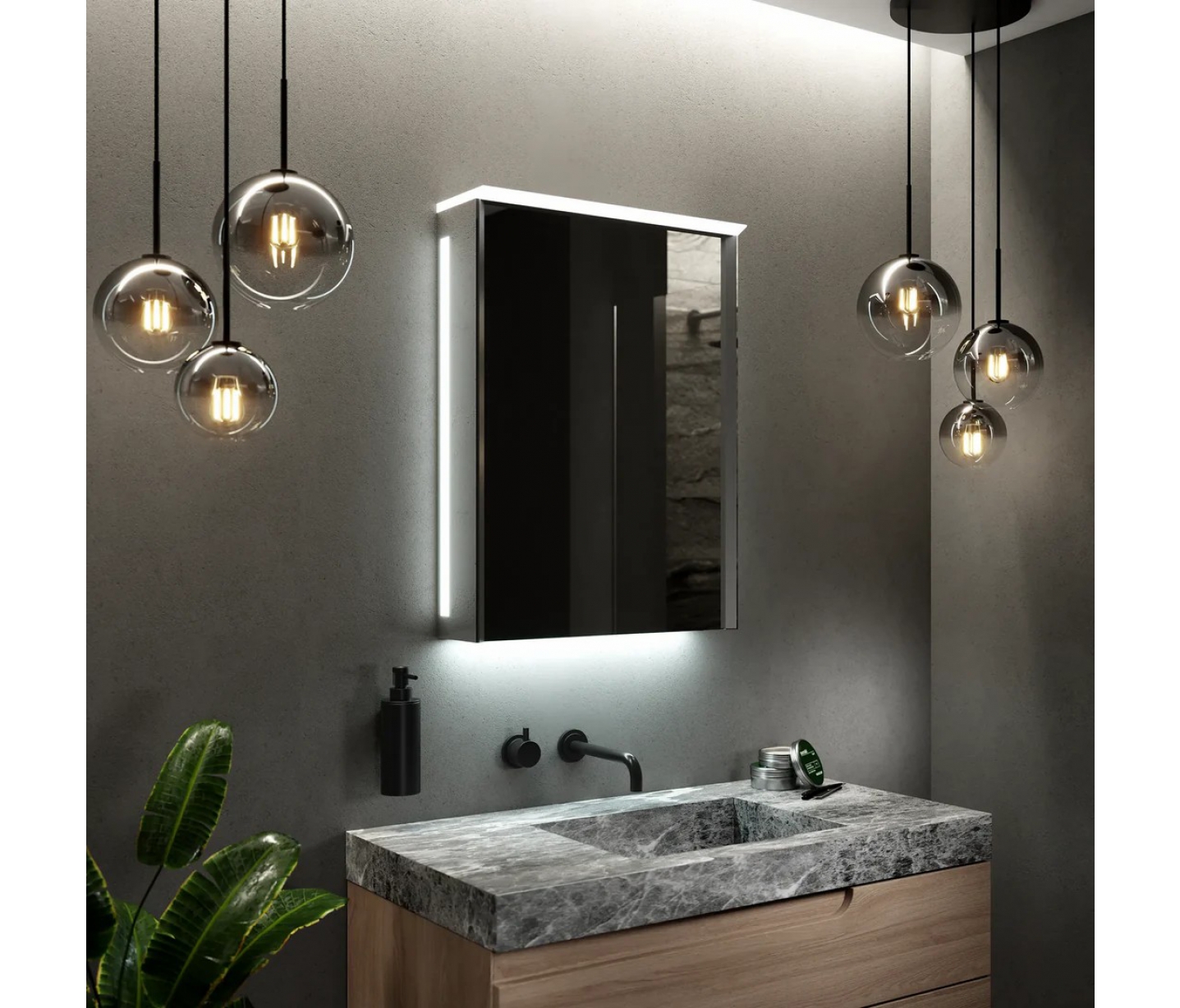 ENE-SC-30 -Special LED Cabinet Mirror with Touchless Activation