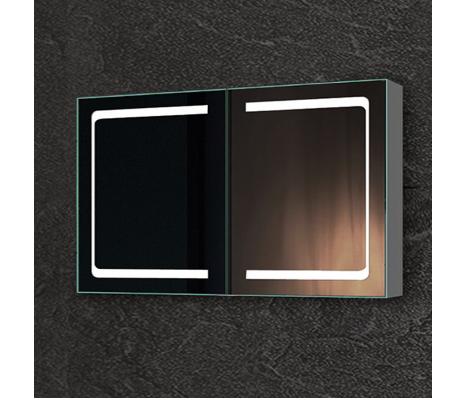 EU and USA Luxury LED Lighted Backlit Bathroom Mirror-ENE-AC-106