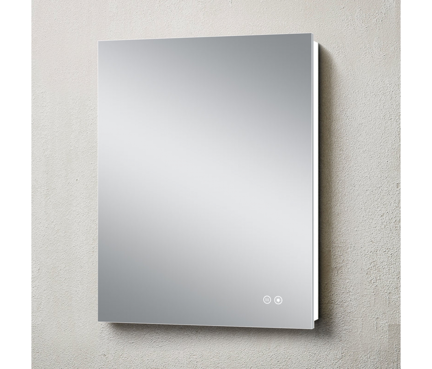 ENE-RC02 - High-Quality Rectangular LED Bathroom Mirror for Hotels