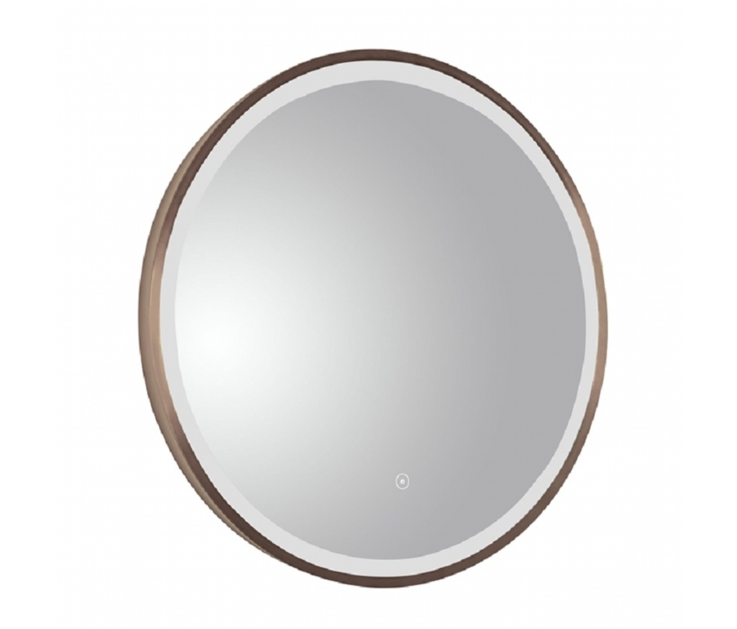 ENE-RD46 -LED Round Mirror for Commercial Use with Energy-Efficient Lighting