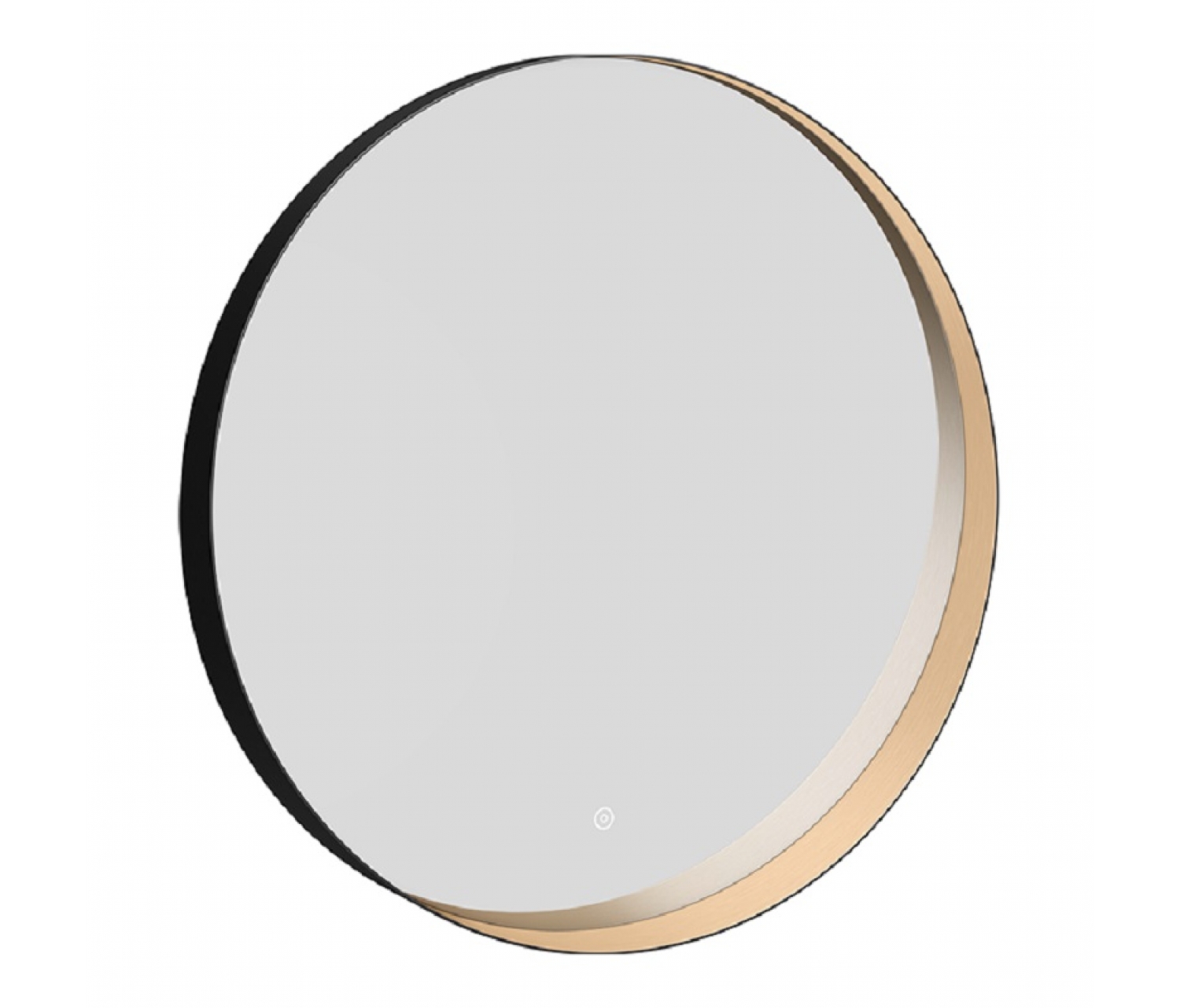 ENE-RD53 -Round LED Mirror for Hotels with Adjustable Lighting