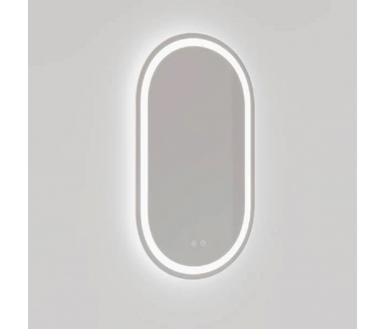 ENE-PL04 -Pill Shaped LED Mirror Wholesale for Luxury Hotels