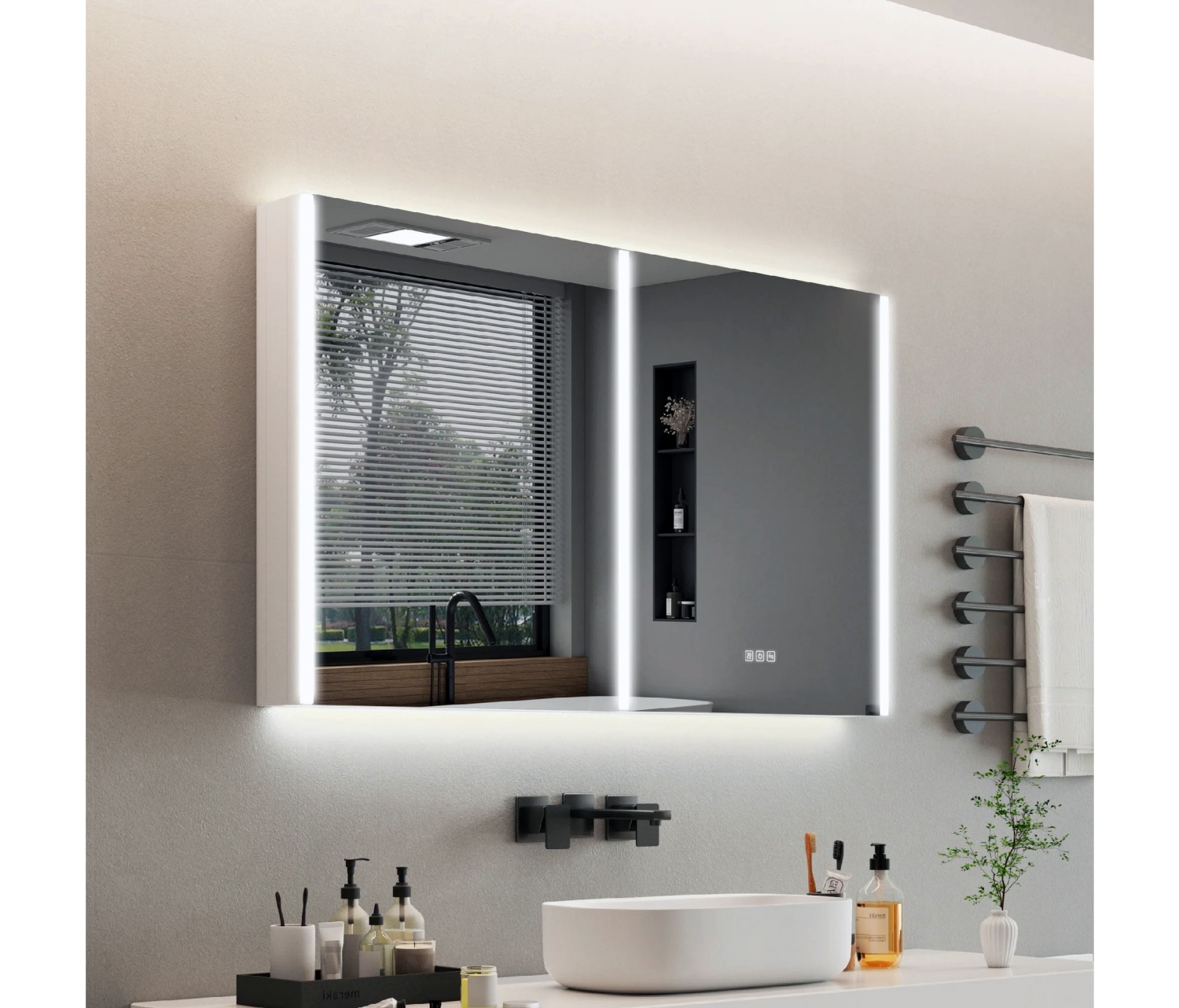 ENE-S-MC05 -Medicine Cabinet Mirror Supplier for B2B Buyers