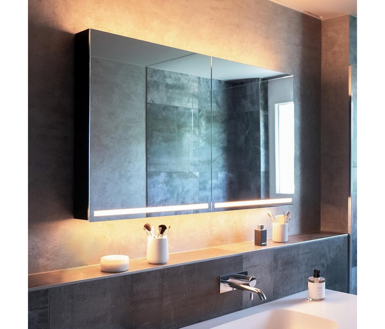 ENE-SC-03 -Custom Special LED Cabinet Mirror with Luxury Design