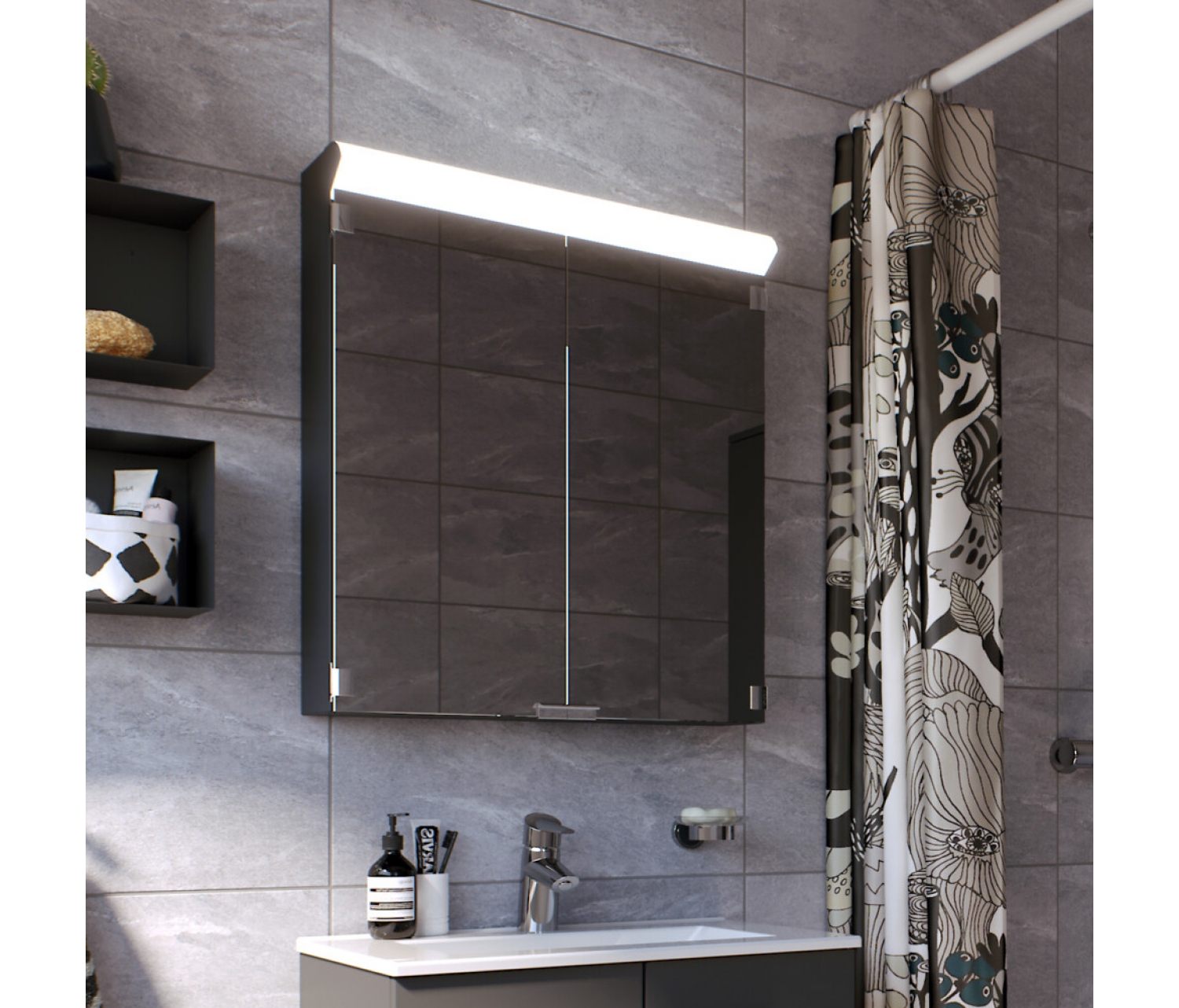 ENE-SC-17 -Special LED Cabinet Mirror for Boutique Hotels