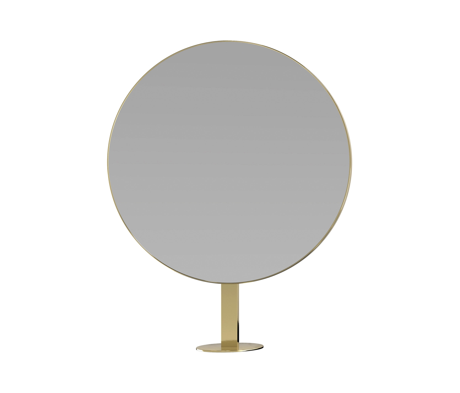 ENE-FSSM05 -Free-Standing Mirror with Built-In Storage for Beauty Salons