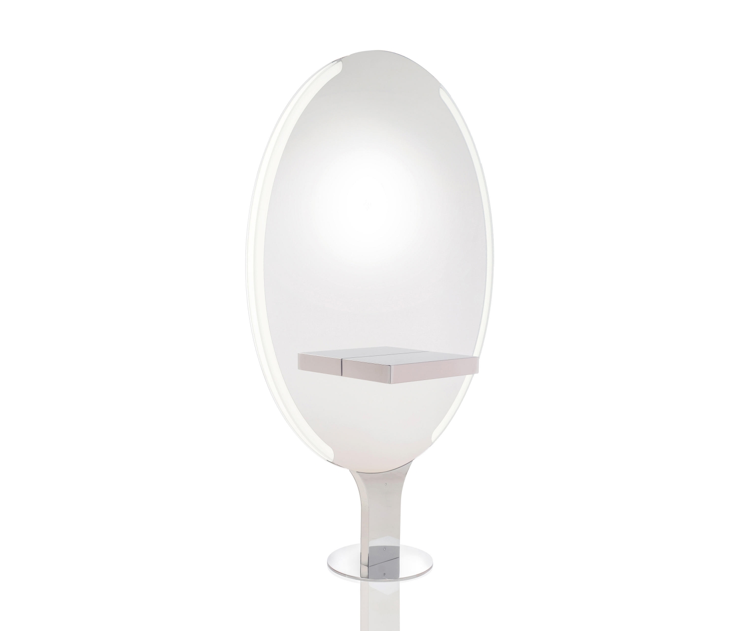 ENE-FSSM04 -Professional Free-Standing Salon Mirror with Touchless Operation