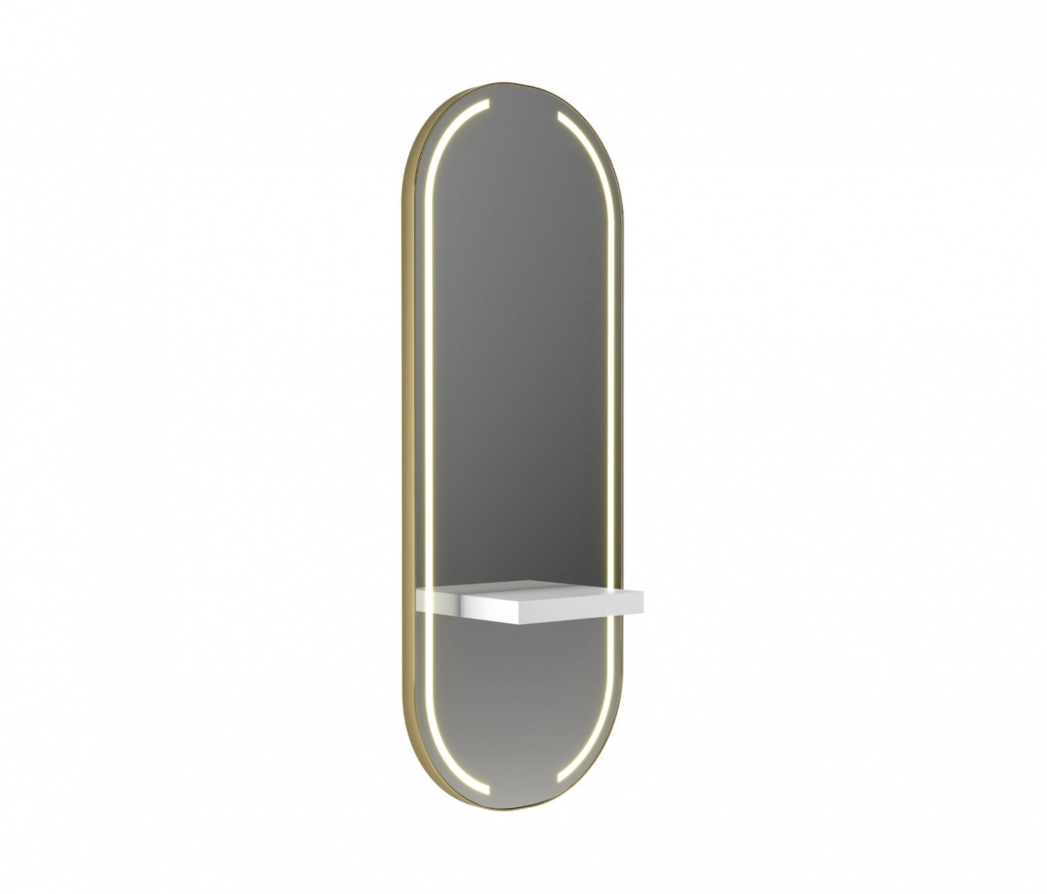 ENE-WMSM038 -LED Backlit Wall-Mounted Salon Mirror for a Sleek Finish