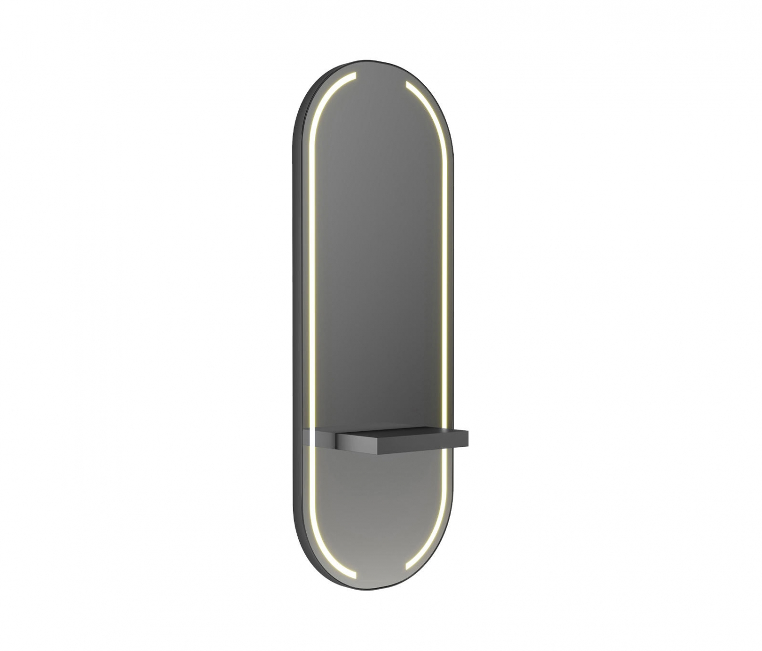 ENE-WMSM037 -Wall-Mounted Salon Mirror with Anti-Fog Technology