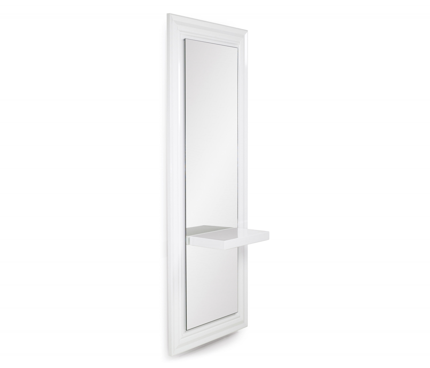 ENE-WMSM012 -High-Quality Framed Wall-Mounted Salon Mirror for Professional Use