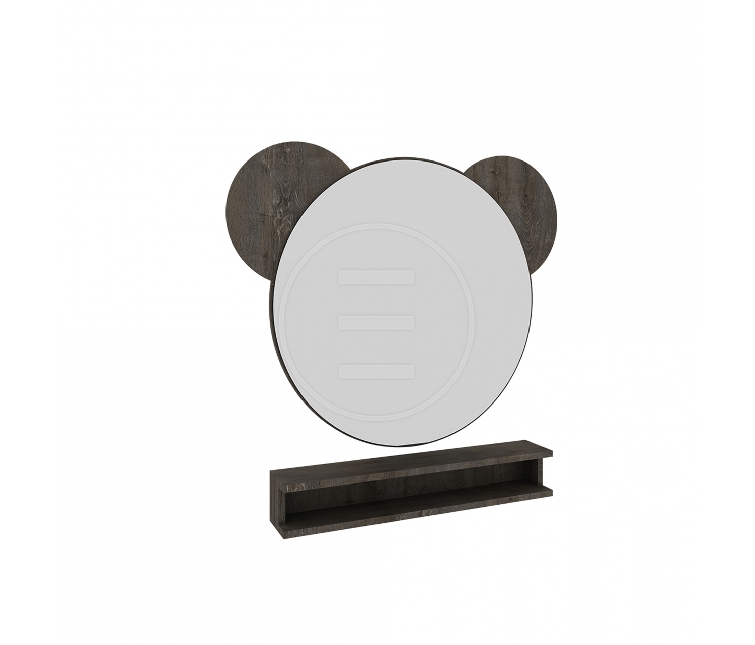 ENE-WMSM03 -Space-Saving Wall-Mounted Mirror for Modern Beauty Salons