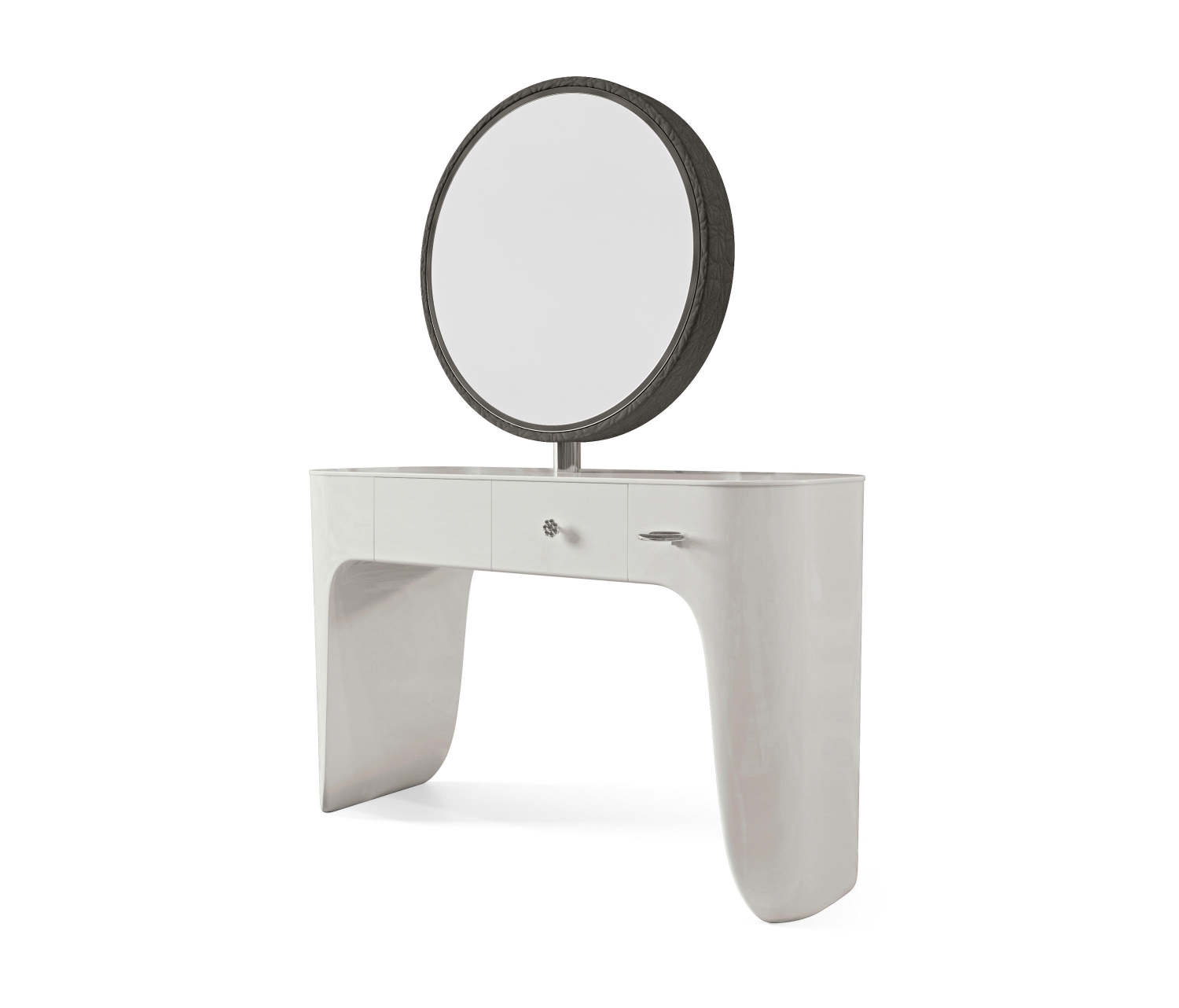 ENE-CSM027 -Space-Saving Countertop Mirror with Foldable Design