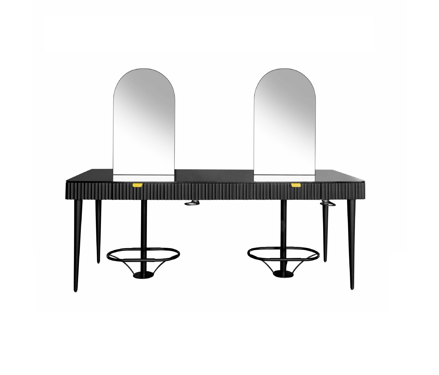 ENE-CSM041 -Framed Countertop Salon Mirror with Elegant Design