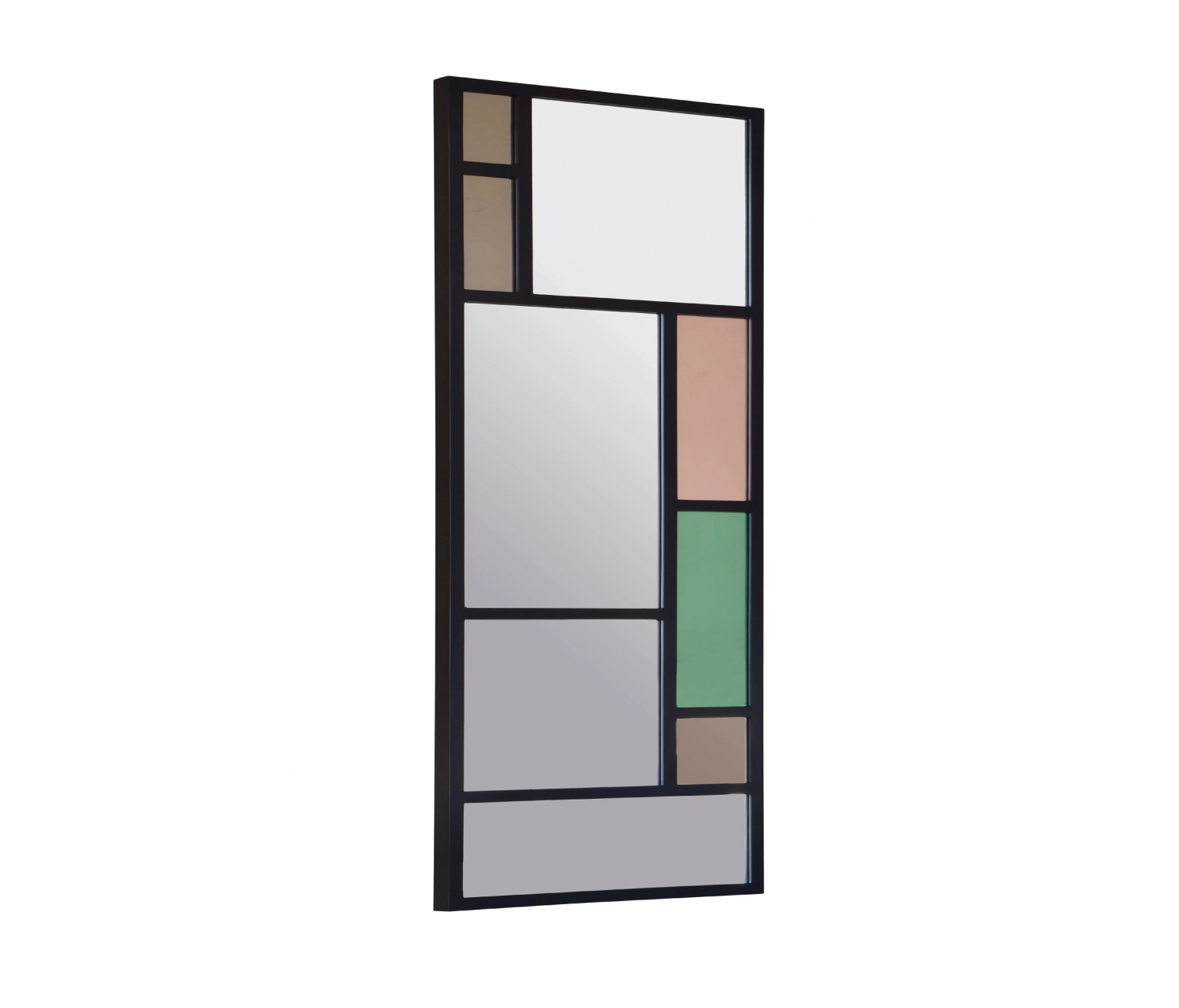 ENE-CCMD043 -Artistic Mirror with Crystalline Frame Details