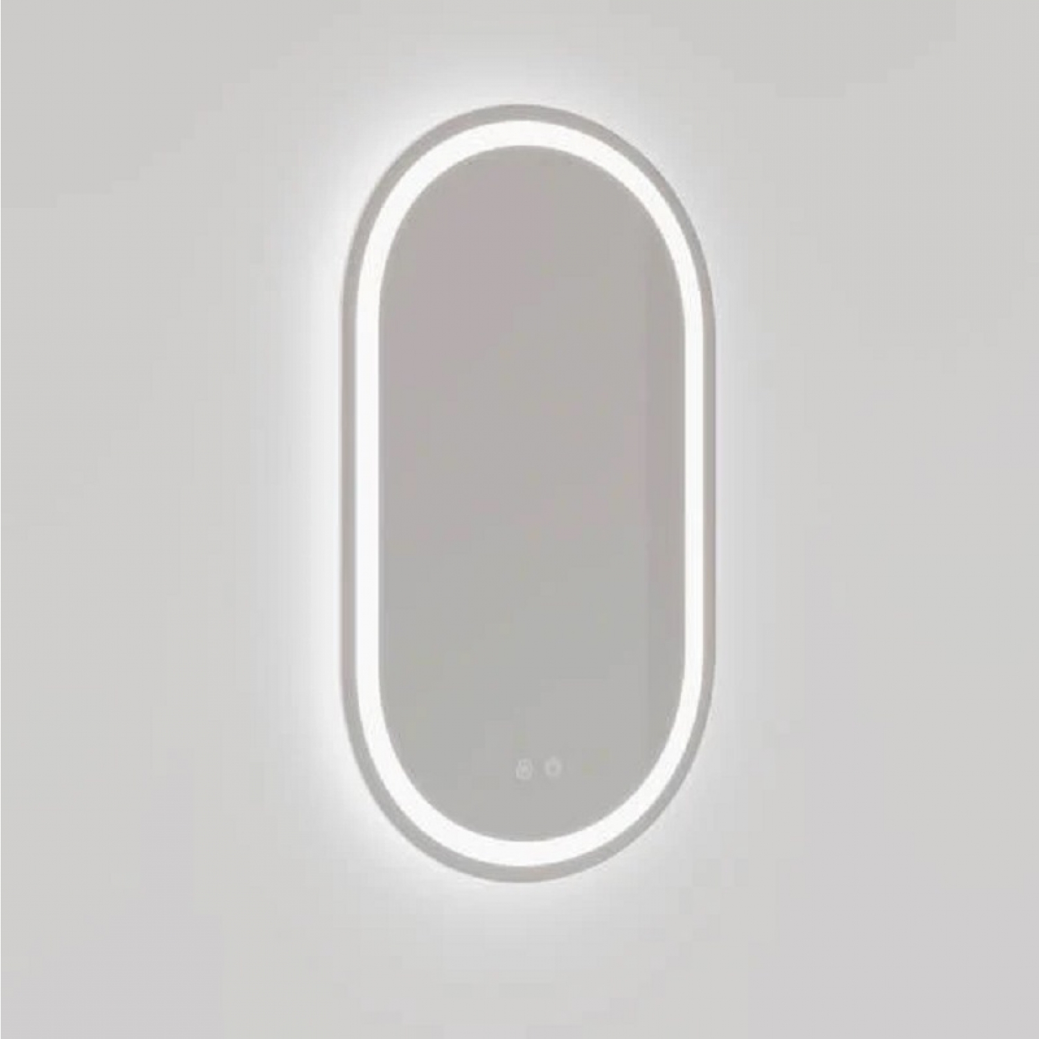 ENE-PL04 -Pill Shaped LED Mirror Wholesale for Luxury Hotels