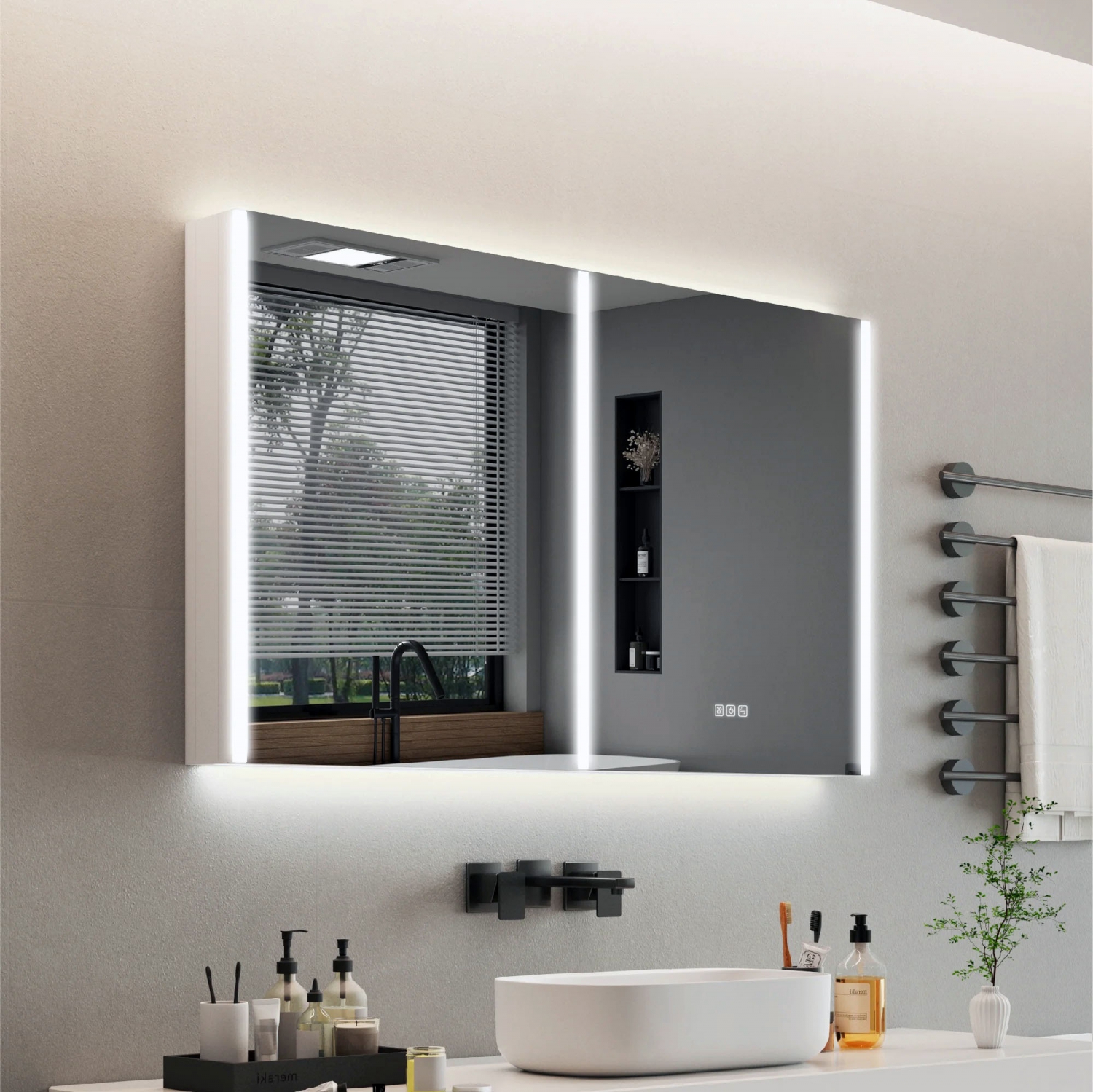 ENE-S-MC05 -Medicine Cabinet Mirror Supplier for B2B Buyers