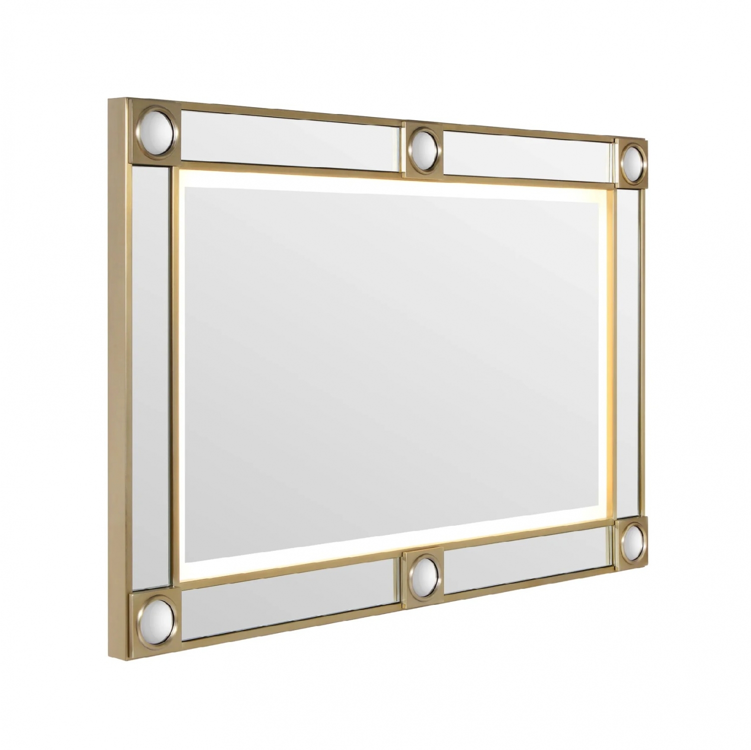 ENE-CCMD068 -Minimalist Decorative Mirror with Frosted Glass