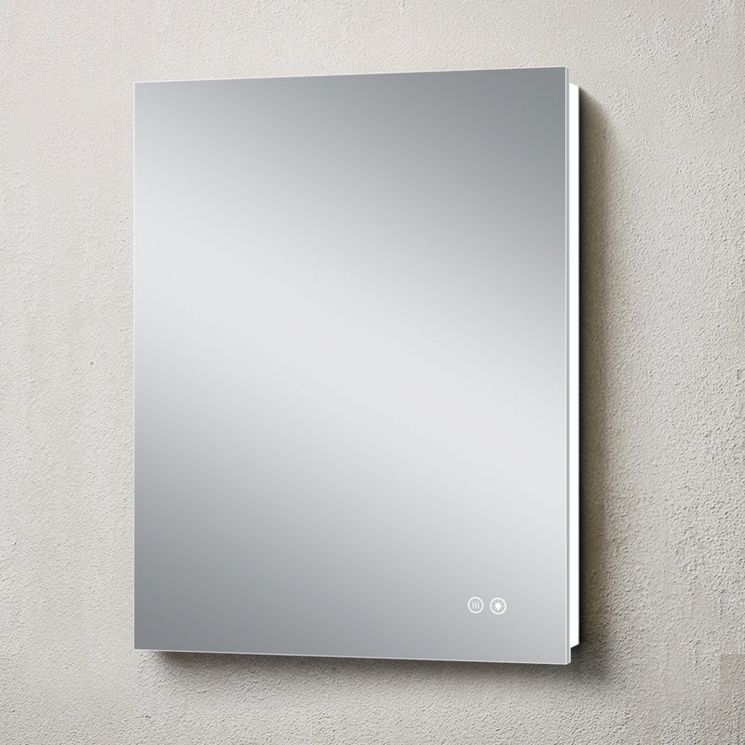 ENE-RC02 - High-Quality Rectangular LED Bathroom Mirror for Hotels