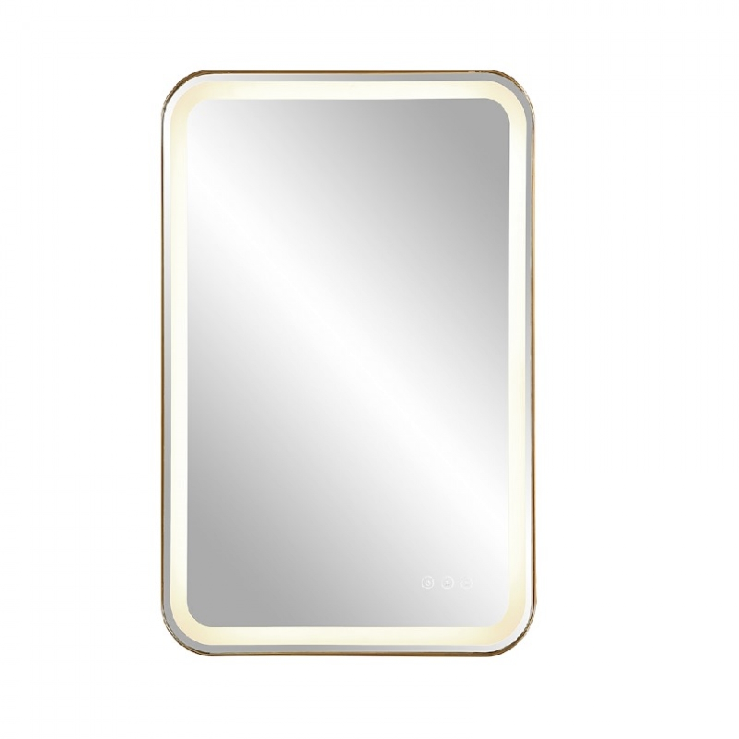 ENE-RC24- Backlit Square LED Mirror with Energy-Efficient Lighting